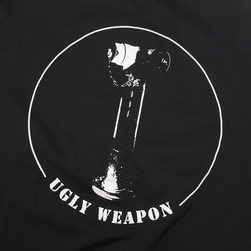 UGLY WEAPON JACKET アグリーウェポン ジャケット LOGO HANSHA COACH BLACK スケートボード スケボー 5