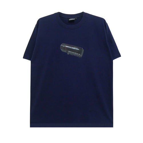 UGLY WEAPON T-SHIRT アグリーウェポン Tシャツ CHECK ONE TWO NAVY スケートボード スケボー 