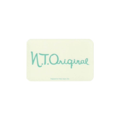 N.T.ORIGINAL STICKER エヌティーオリジナル ステッカー LOGO GLOW スケートボード スケボー 1