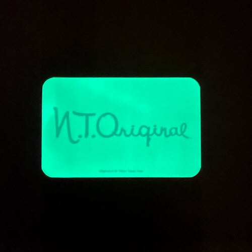 N.T.ORIGINAL STICKER エヌティーオリジナル ステッカー LOGO GLOW スケートボード スケボー 2