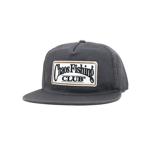 CHAOS FISHING CLUB CAP カオスフィッシングクラブ キャップ TSURI KING GREY スケートボード スケボー 