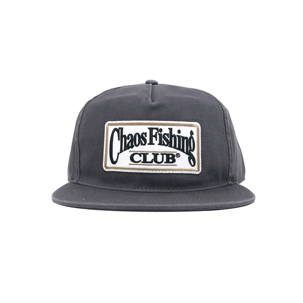 CHAOS FISHING CLUB CAP カオスフィッシングクラブ キャップ TSURI KING GREY スケートボード スケボー 1