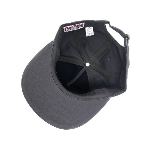 CHAOS FISHING CLUB CAP カオスフィッシングクラブ キャップ TSURI KING GREY スケートボード スケボー 3
