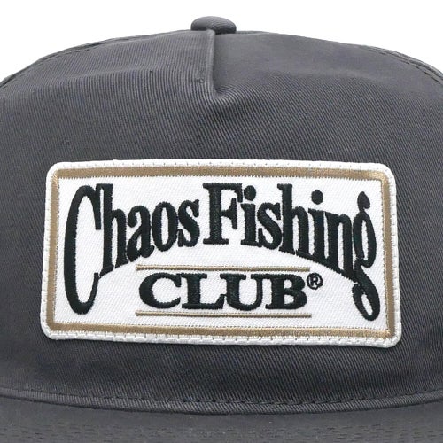 CHAOS FISHING CLUB CAP カオスフィッシングクラブ キャップ TSURI KING GREY スケートボード スケボー 4