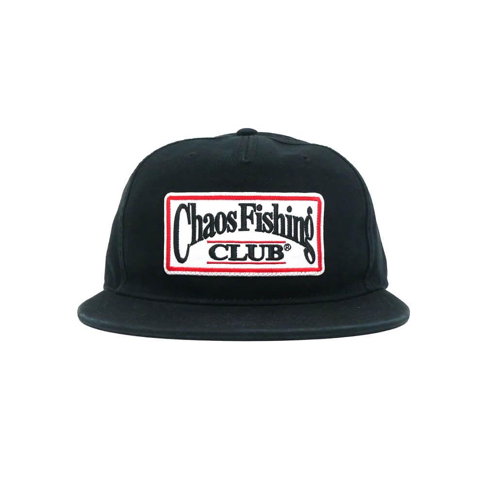 CHAOS FISHING CLUB CAP カオスフィッシングクラブ キャップ TSURI KING BLACK スケートボード スケボー 1