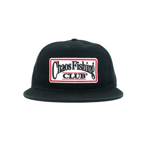 CHAOS FISHING CLUB CAP カオスフィッシングクラブ キャップ TSURI KING BLACK スケートボード スケボー 1