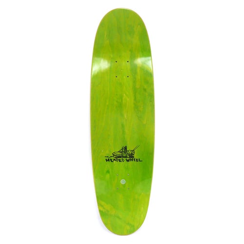 HEATED WHEEL DECK ヒーテッドウィール デッキ TEAM SLAM TIME 9.25 EGG SHAPE スケートボード スケボー 3