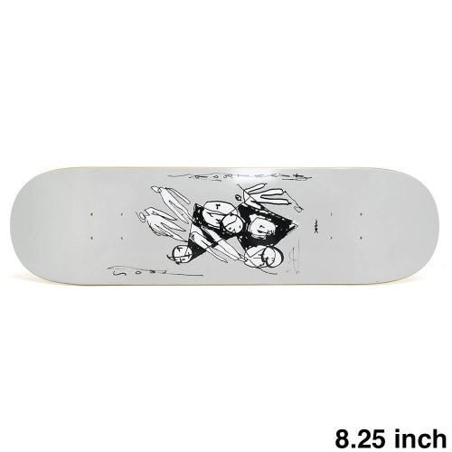 POLAR DECK ポーラー デッキ TEAM ALV SOUL PORTRAIT GREY 8.25 スケートボード スケボー 1