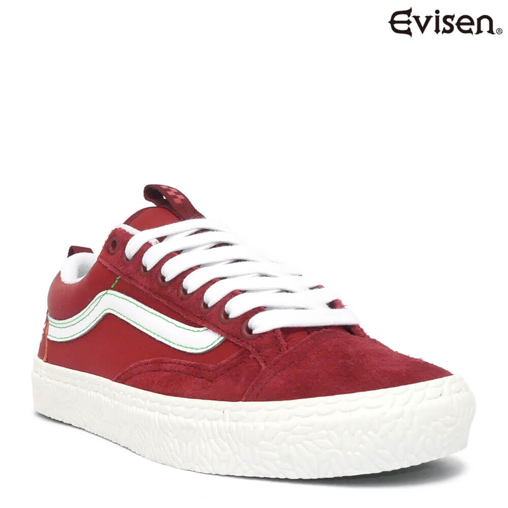 VANS SHOES バンズ シューズ スニーカー オールドスクール SKATE OLD SKOOL 36 + EVISEN RUBY WINE（US企画） スケートボード スケボー 1