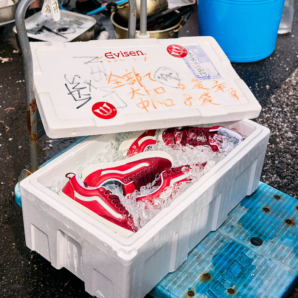 VANS SHOES バンズ シューズ スニーカー オールドスクール SKATE OLD SKOOL 36 + EVISEN RUBY WINE（US企画） スケートボード スケボー 9
