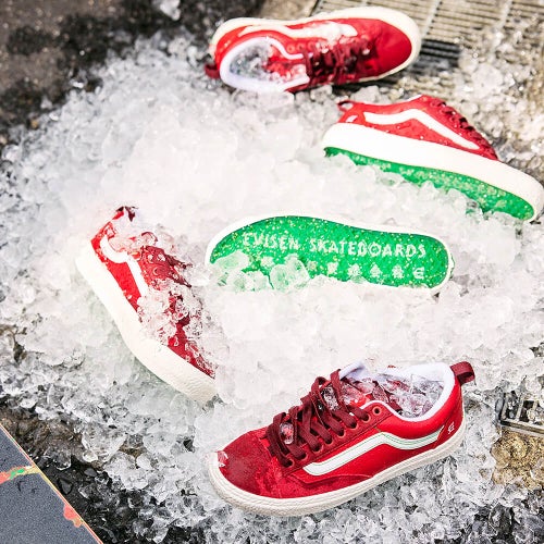 VANS SHOES バンズ シューズ スニーカー オールドスクール SKATE OLD SKOOL 36 + EVISEN RUBY WINE（US企画） スケートボード スケボー 14