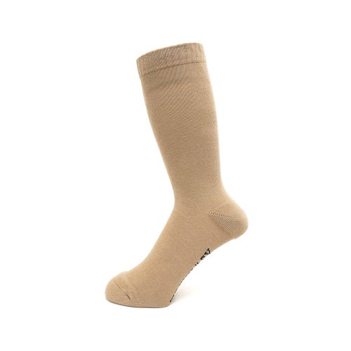  TIGHTBOOTH（TBPR）SOCKS タイトブース ソックス 靴下 LABEL LOGO SOCKS BEIGE スケートボード スケボー 1