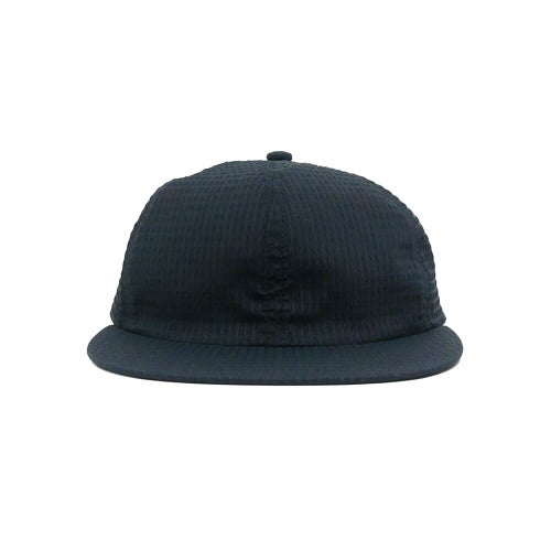 TIGHTBOOTH（TBPR）CAP タイトブース キャップ SEERSUCKER 6 PANEL BLACK スケートボード スケボー 1