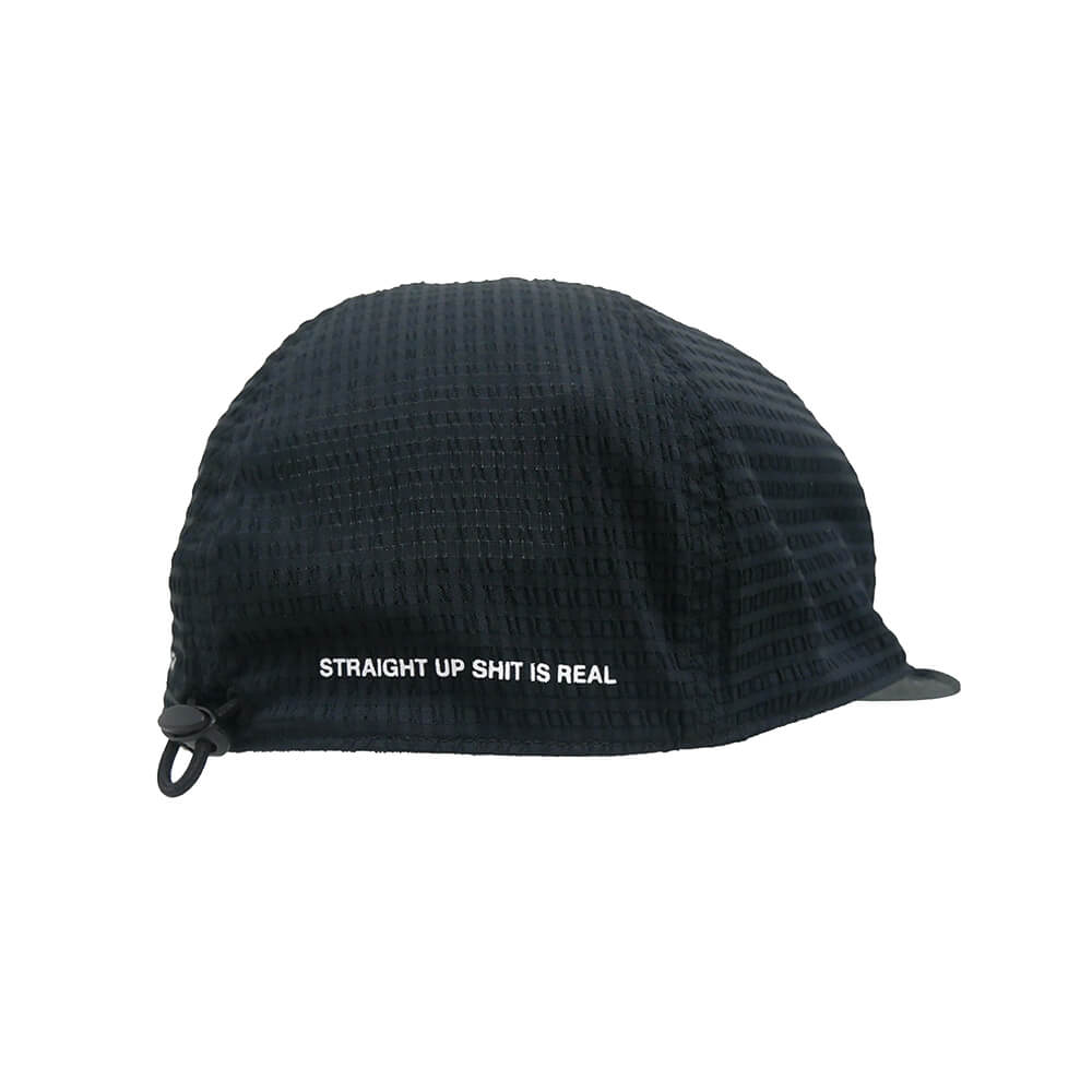 TIGHTBOOTH（TBPR）CAP タイトブース キャップ SEERSUCKER 6 PANEL BLACK スケートボード スケボー 3