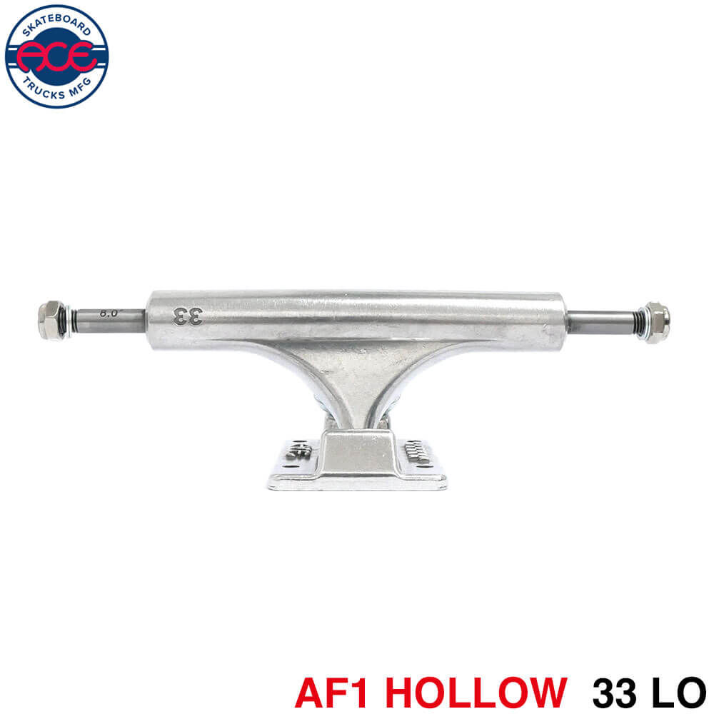 ACE TRUCK エース トラック AF1 HOLLOW 33 LO シルバー スケートボード スケボー 1