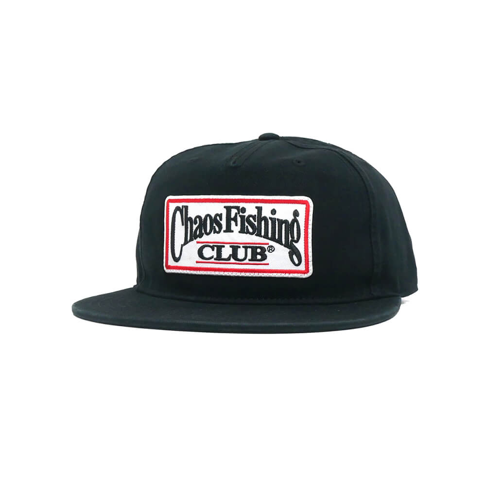 CHAOS FISHING CLUB CAP カオスフィッシングクラブ キャップ TSURI KING BLACK スケートボード スケボー 