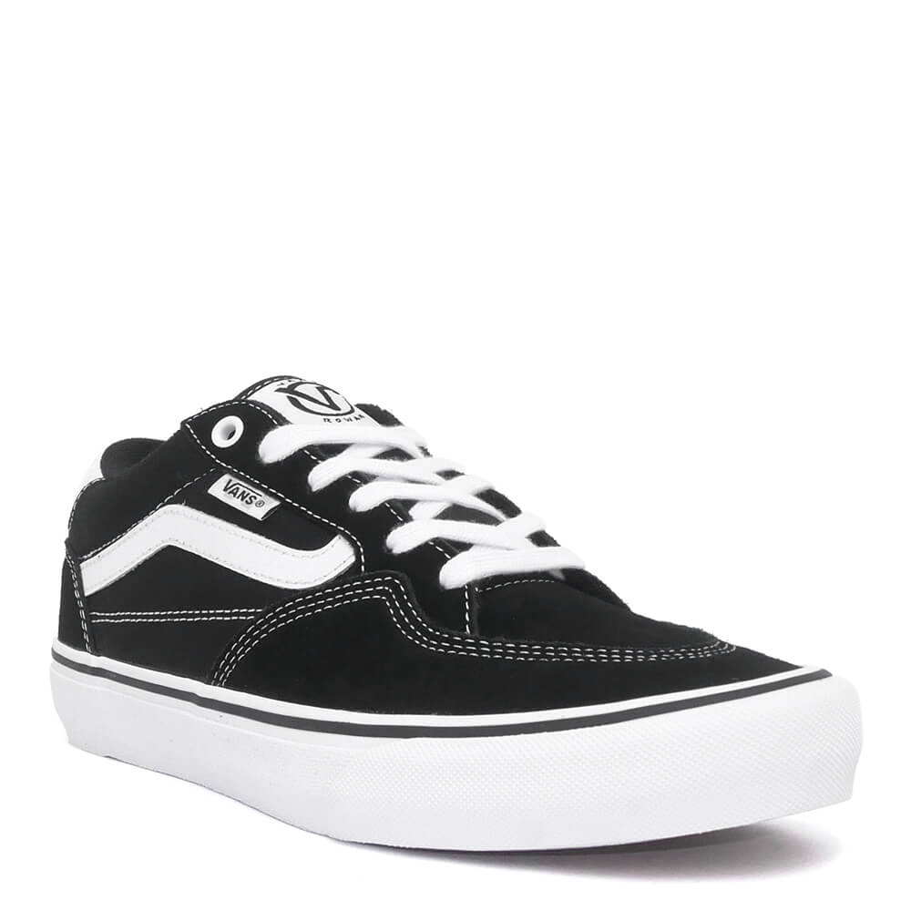 VANS SHOES バンズ シューズ スニーカー SKATE ROWAN BLACK/WHITE（US企画） スケートボード スケボー 1
