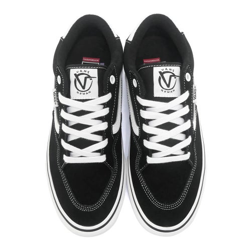 VANS SHOES バンズ シューズ スニーカー SKATE ROWAN BLACK/WHITE（US企画） スケートボード スケボー 2