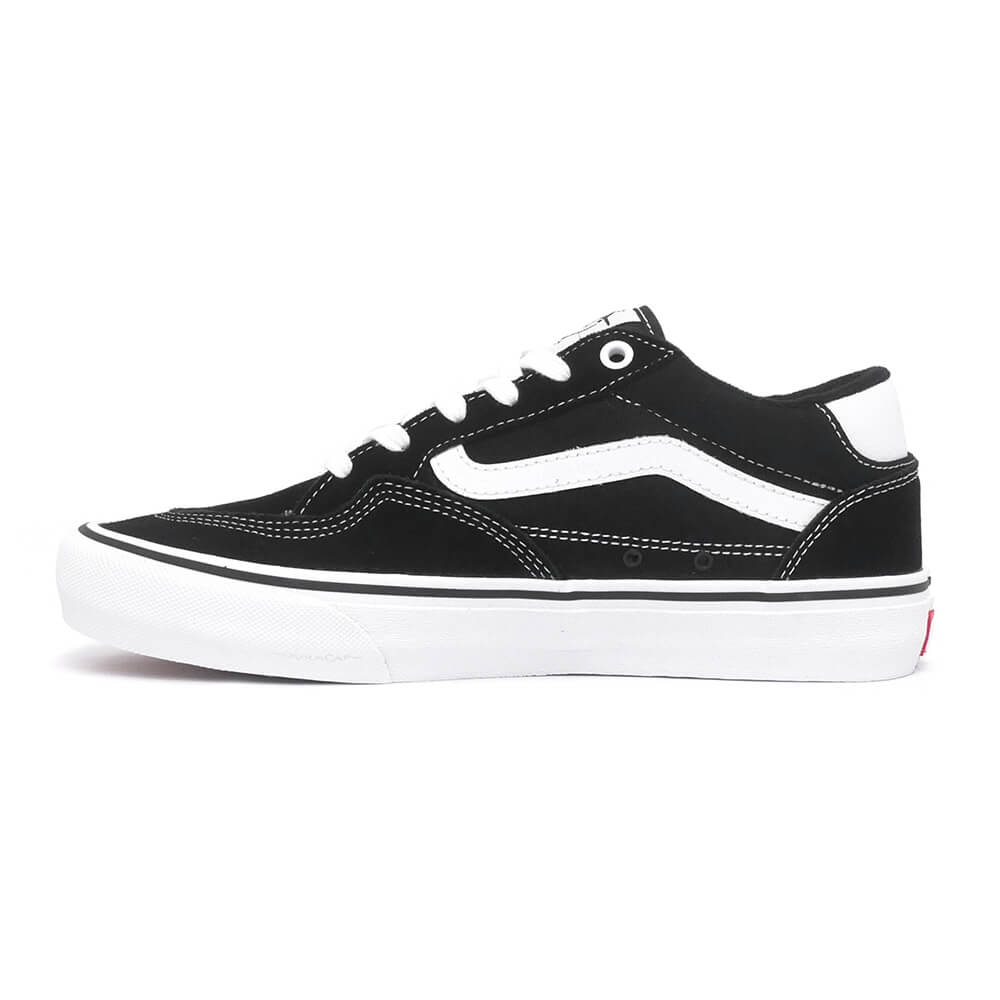 VANS SHOES バンズ シューズ スニーカー SKATE ROWAN BLACK/WHITE（US企画） スケートボード スケボー 5