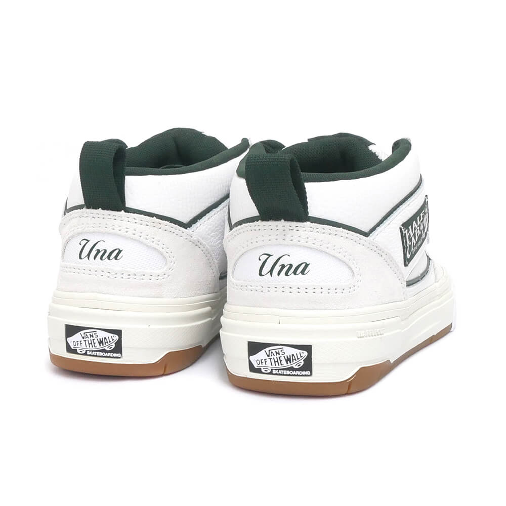 VANS SHOES バンズ シューズ スニーカー ハーフキャブ SKATE HALF CAB WAFFLECUP UNA WHITE/GUM（US企画） スケートボード スケボー 3