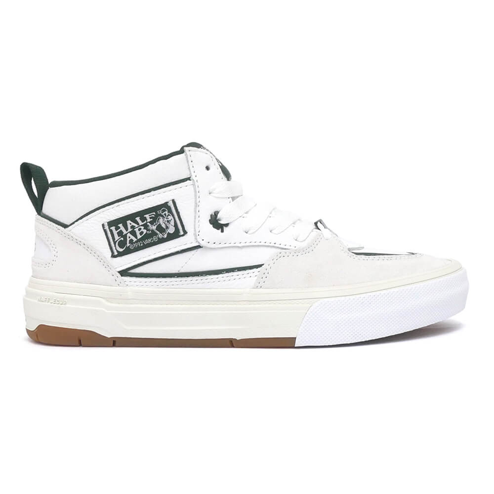 VANS SHOES バンズ シューズ スニーカー ハーフキャブ SKATE HALF CAB WAFFLECUP UNA WHITE/GUM（US企画） スケートボード スケボー 4