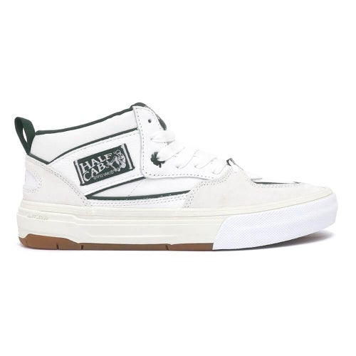VANS SHOES バンズ シューズ スニーカー ハーフキャブ SKATE HALF CAB WAFFLECUP UNA WHITE/GUM（US企画） スケートボード スケボー 4