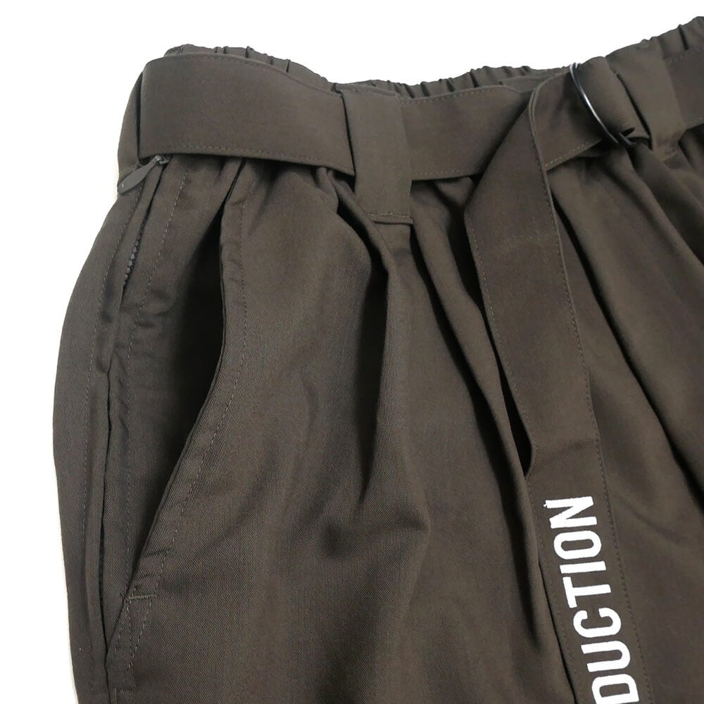 TIGHTBOOTH（TBPR） PANTS タイトブース パンツ ジーンズ TRO BAGGY SLACKS CHARCOAL スケートボード スケボー 1