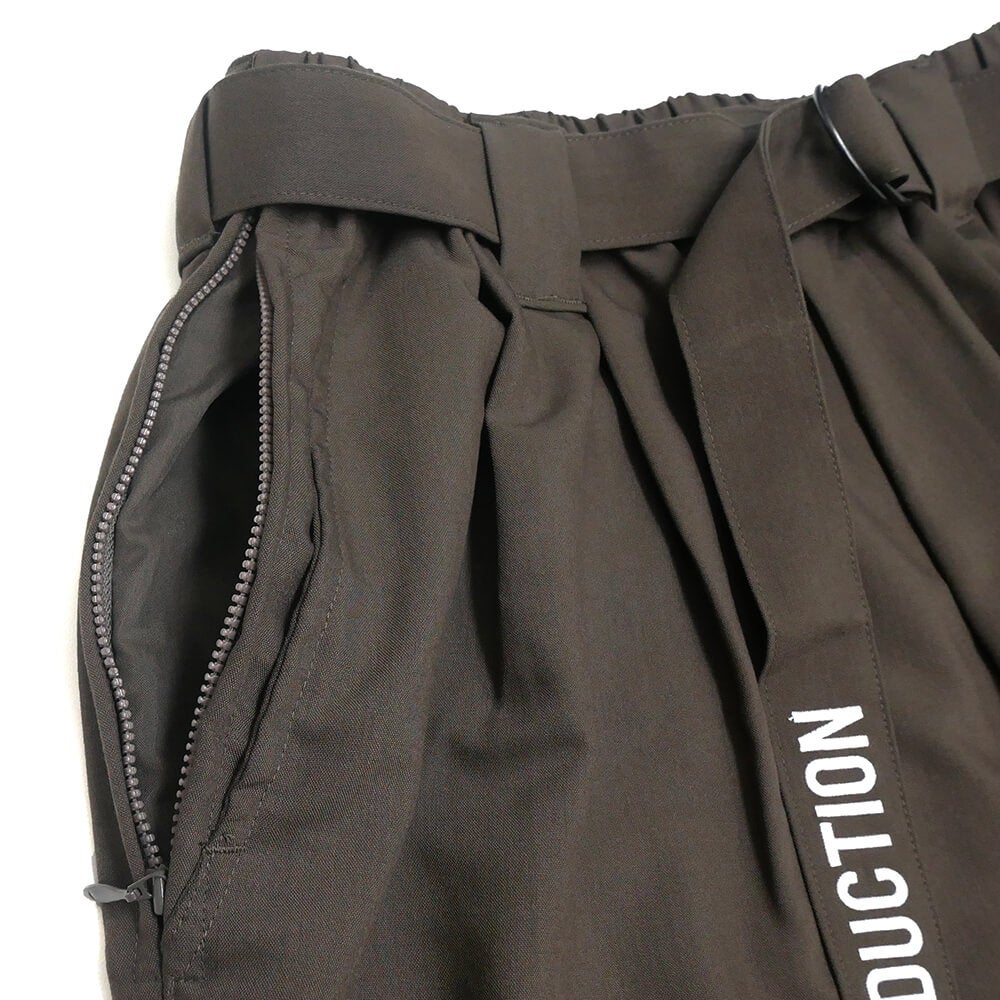 TIGHTBOOTH（TBPR） PANTS タイトブース パンツ ジーンズ TRO BAGGY SLACKS CHARCOAL スケートボード スケボー 2