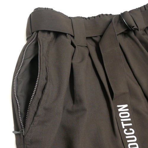 TIGHTBOOTH（TBPR） PANTS タイトブース パンツ ジーンズ TRO BAGGY SLACKS CHARCOAL スケートボード スケボー 2