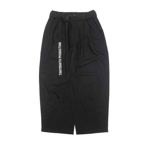  TIGHTBOOTH（TBPR） PANTS タイトブース パンツ ジーンズ TRO BAGGY SLACKS BLACK スケートボード スケボー 