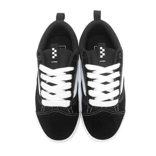 VANS SHOES バンズ シューズ スニーカー オールドスクール（子供用） KID'S OLD SKOOL 36 + BLACK/WHITE（US企画） スケートボード スケボー　　2