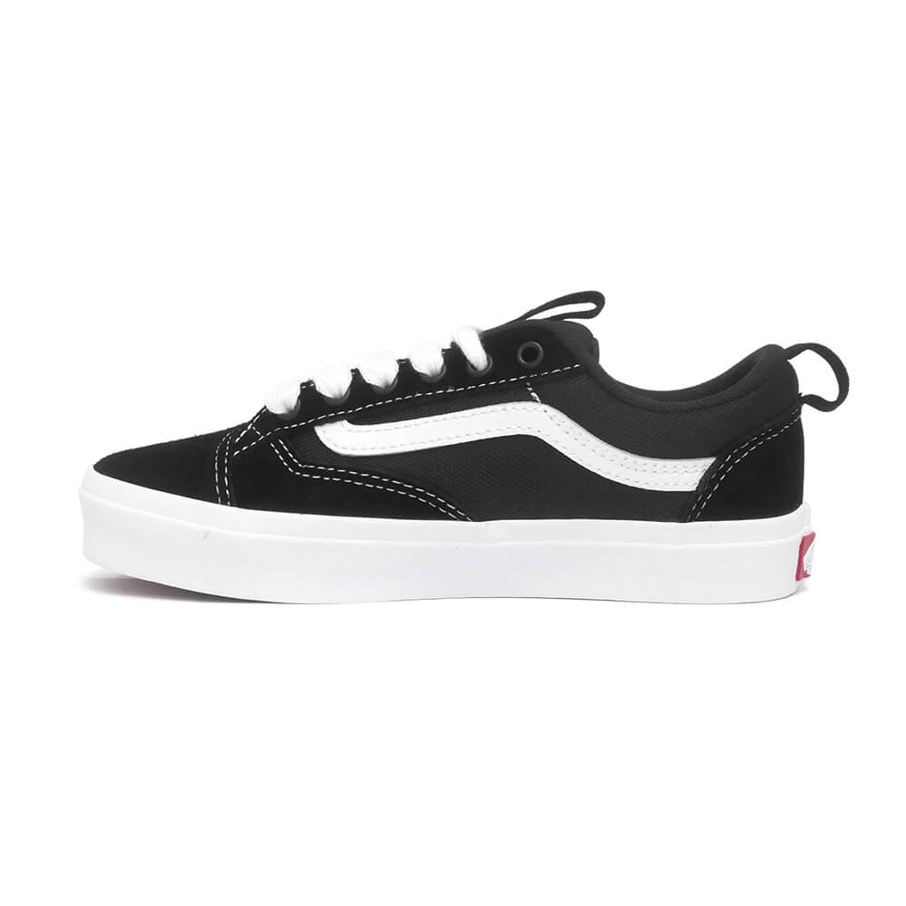 VANS SHOES バンズ シューズ スニーカー オールドスクール（子供用） KID'S OLD SKOOL 36 + BLACK/WHITE（US企画） スケートボード スケボー　　5