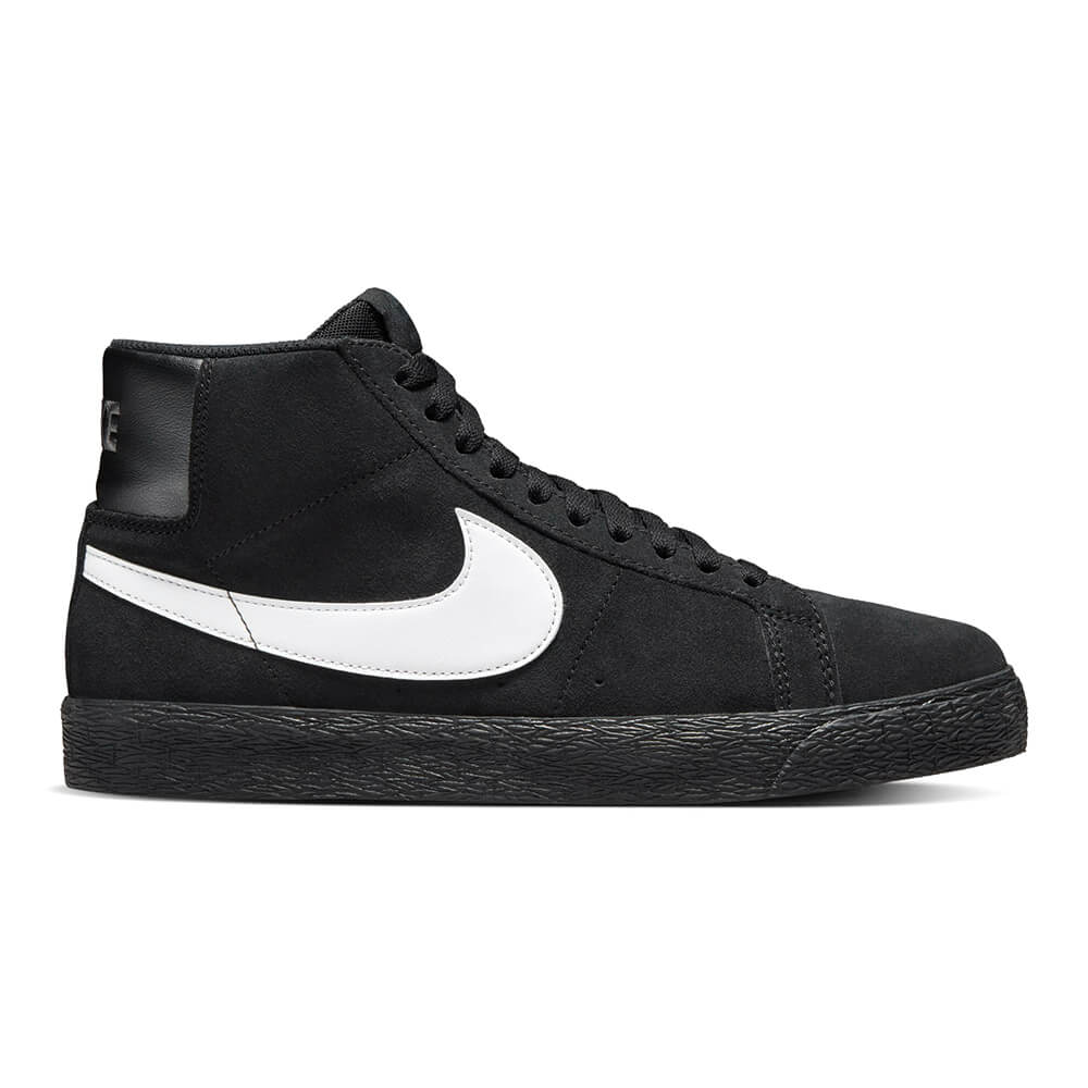 NIKE SB SHOES ナイキSB シューズ スニーカー ZOOM BLAZER MID BLACK/WHITE/BLACK 864349-007 スケートボード スケボー 4