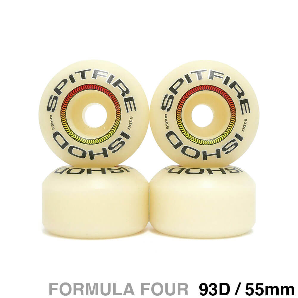 SPITFIRE WHEEL スピットファイヤー ウィール FORMULA FOUR（F4）93D LOCK-IN CLASSIC ISHOD WAIR 55mm スケートボード スケボー 1