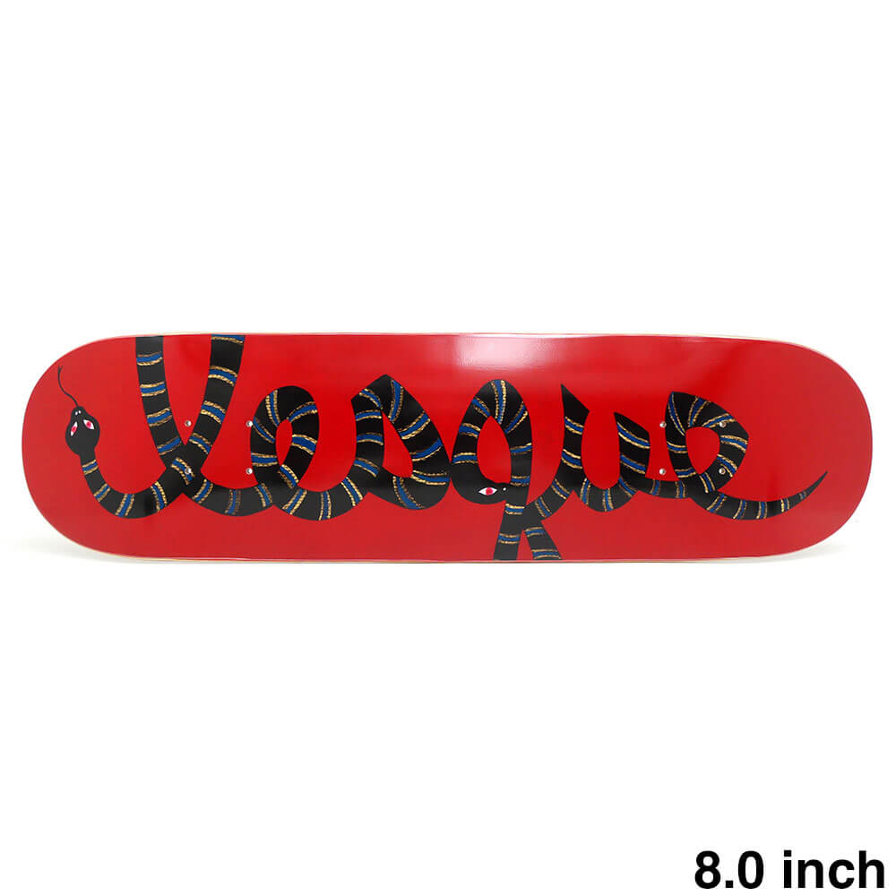 LESQUE DECK レスケ デッキ TEAM CRIMSON SERPENT 8.0 スケートボード スケボー　1