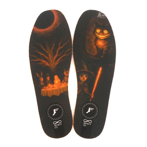 脅威の衝撃吸収 FOOTPRINT INSOLE フットプリント インソール FLAT CUT 7mm DANE BURMAN TEA PARTY スケートボード スケボー 1