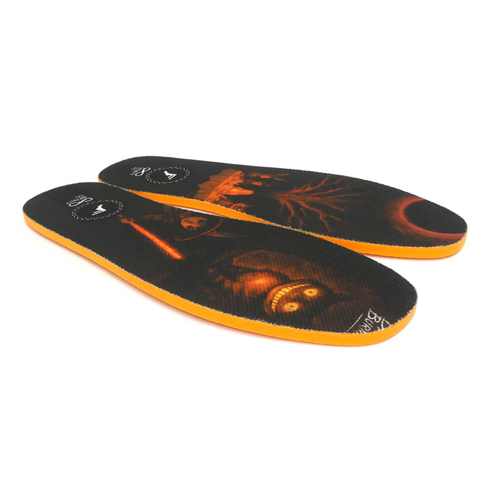 脅威の衝撃吸収 FOOTPRINT INSOLE フットプリント インソール FLAT CUT 7mm DANE BURMAN TEA PARTY スケートボード スケボー 4