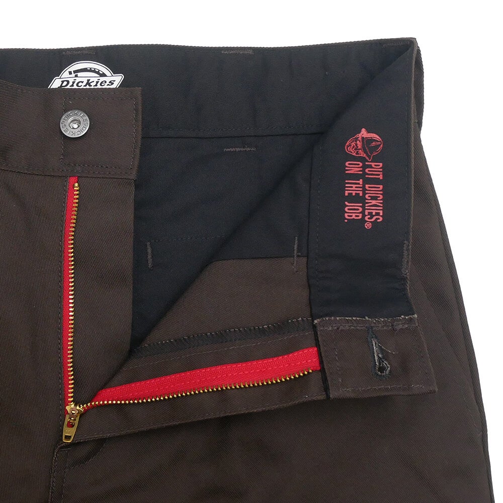 DICKIES SKATEBOARDING PANTS ディッキーズ スケートボーディング パンツ ジーンズ REGULAR FIT TWILL 30 LENGTH BROWN スケートボード スケボー 3