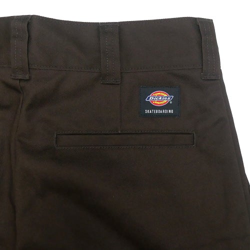 DICKIES SKATEBOARDING PANTS ディッキーズ スケートボーディング パンツ ジーンズ REGULAR FIT TWILL 30 LENGTH BROWN スケートボード スケボー 4
