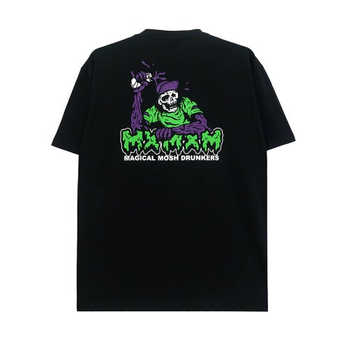  MAGICAL MOSH MISFITS T-SHIRT マジカルモッシュミスフィッツ Tシャツ MAGICAL MOSH DRUNKERS BLACK/DOKU スケートボード スケボー 
