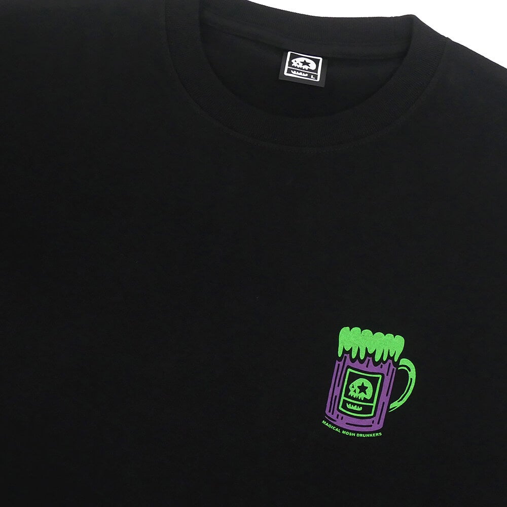  MAGICAL MOSH MISFITS T-SHIRT マジカルモッシュミスフィッツ Tシャツ MAGICAL MOSH DRUNKERS BLACK/DOKU スケートボード スケボー 2