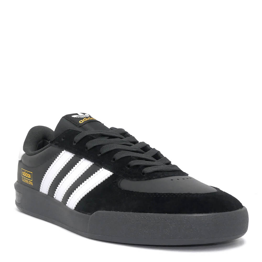 ADIDAS SKATEBOARDING SHOES アディダススケートボーディング シューズ スニーカー GLENBURN BLACK/WHITE/CARBON KJ5045 スケートボード スケボー　1
