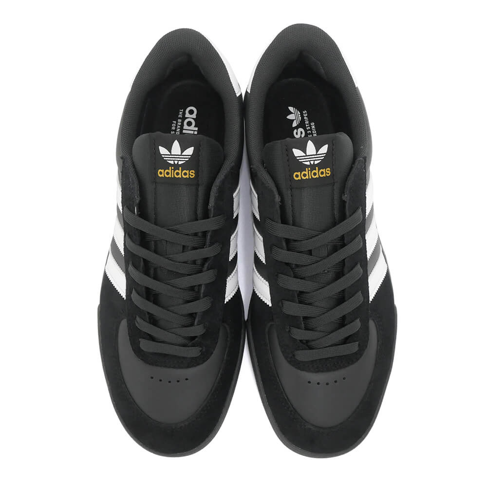 ADIDAS SKATEBOARDING SHOES アディダススケートボーディング シューズ スニーカー GLENBURN BLACK/WHITE/CARBON KJ5045 スケートボード スケボー　2