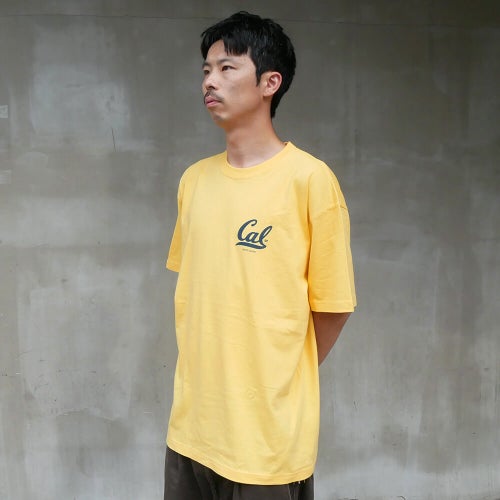 CALIFORNIA STREET T-SHIRT カリフォルニアストリート Tシャツ CAL YELLOW スケートボード スケボー 02