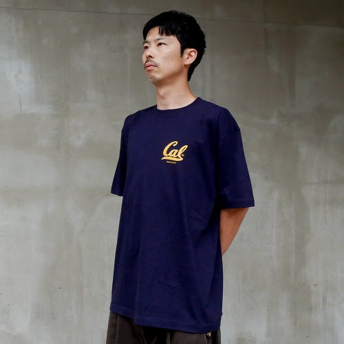 CALIFORNIA STREET T-SHIRT カリフォルニアストリート Tシャツ CAL NAVY スケートボード スケボー 02