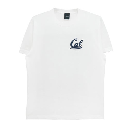 CALIFORNIA STREET T-SHIRT カリフォルニアストリート Tシャツ CAL WHITE スケートボード スケボー