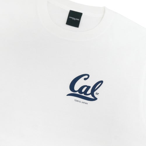 CALIFORNIA STREET T-SHIRT カリフォルニアストリート Tシャツ CAL WHITE スケートボード スケボー 01