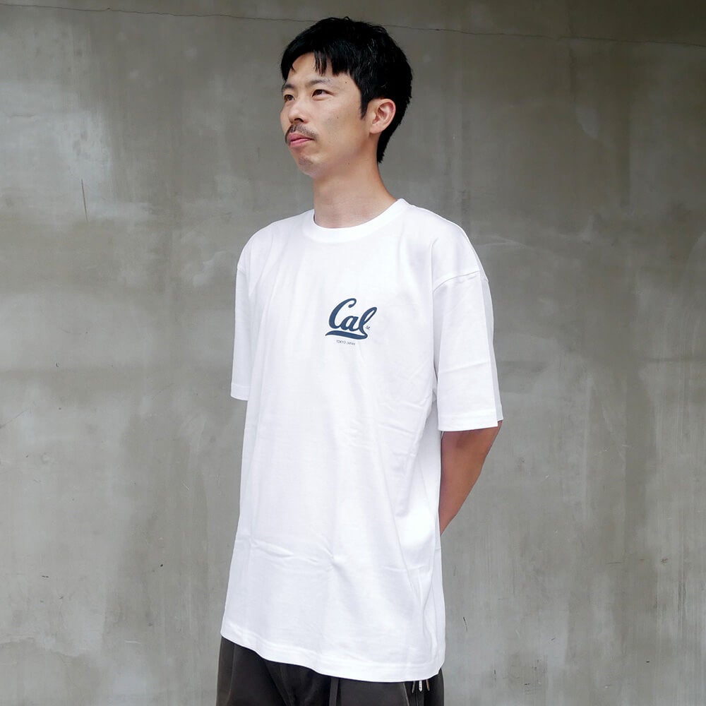 CALIFORNIA STREET T-SHIRT カリフォルニアストリート Tシャツ CAL WHITE スケートボード スケボー 02