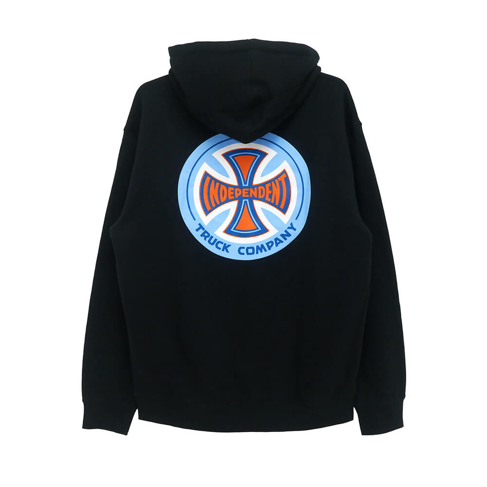 INDEPENDENT HOOD インディペンデント パーカー TRUCK CO LEGACY BLACK スケートボード スケボー 