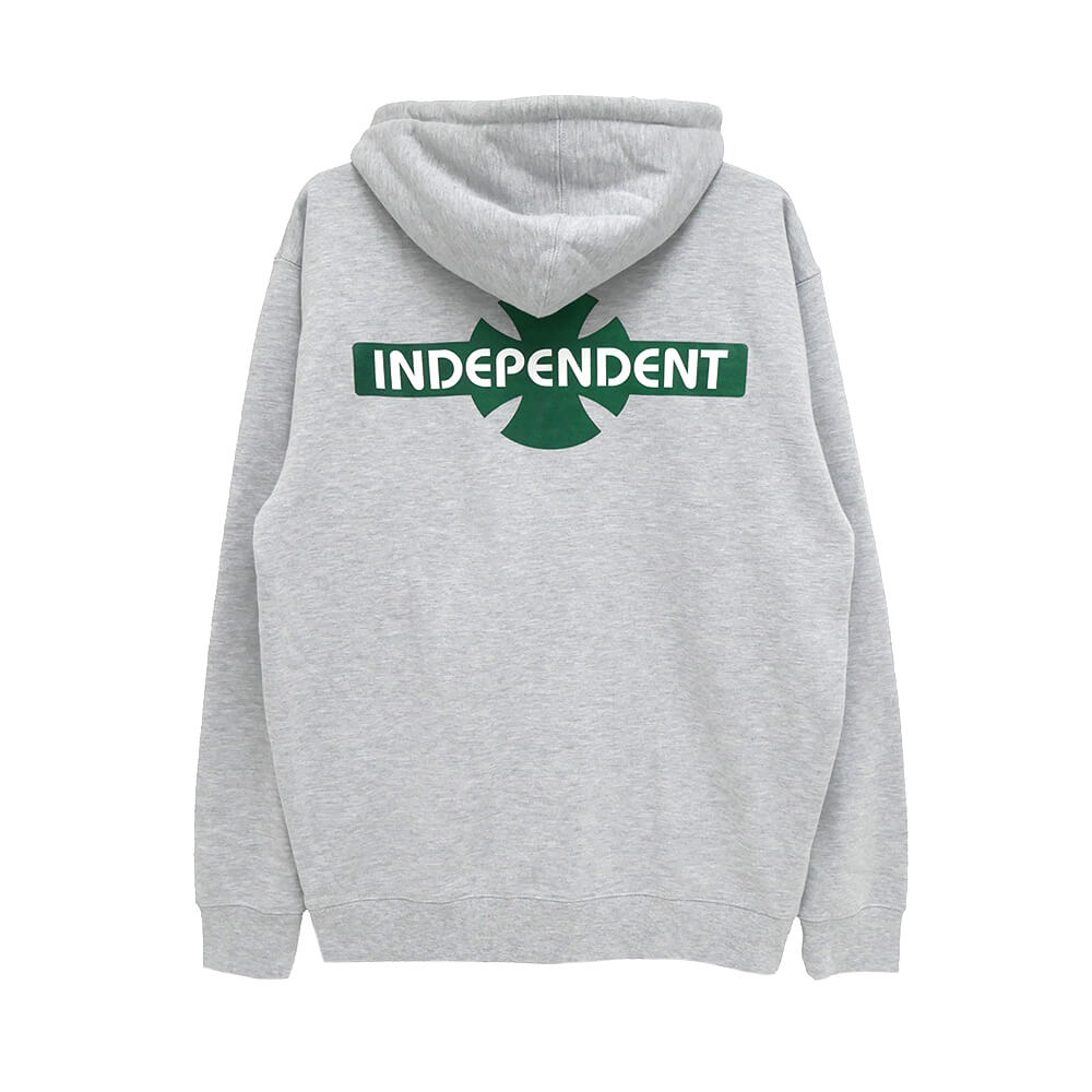  INDEPENDENT HOOD インディペンデント パーカー OGBC LEGACY ZIP GREY スケートボード スケボー 